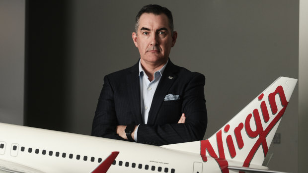 Paul Scurrah, CEO of Virgin Australiia. 