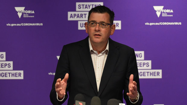 Premier Daniel Andrews has announced a widespread easing of restrictions. 