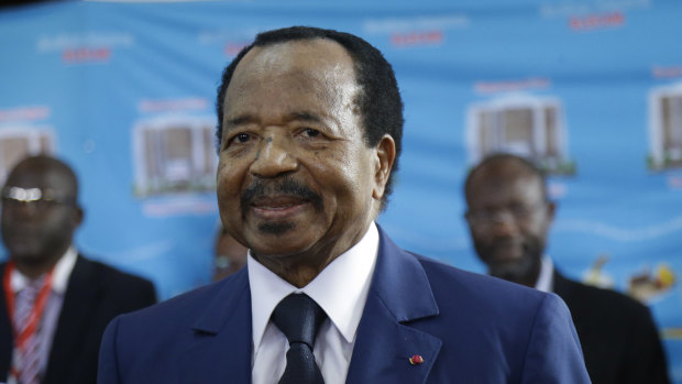 Secessionists have imposed curfews in their protest against the French-speaking government of Paul Biya (above).