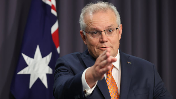 Prime Minister Scott Morrison announces that Pfizer is the preferred vaccine for Australians under 50. 