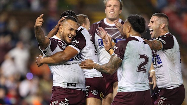 Fonua-Blake was in everything in Newcastle, even scoring a try before his sin bin for a high shot on Mitchell Pearce.