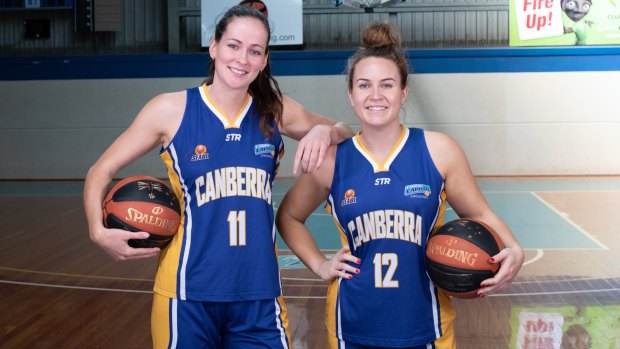 Keely Froling and Kate Gaze starred for the Capitals Academy.