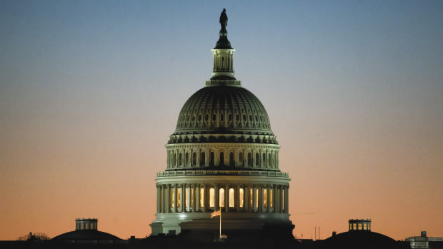 The US Capitol where Democrats couldn't override veto. 