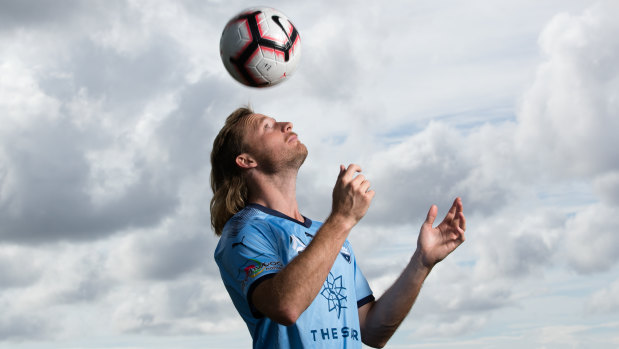 Hair apparent: Retaining the servies of Grant is a coup for Sydney FC.
