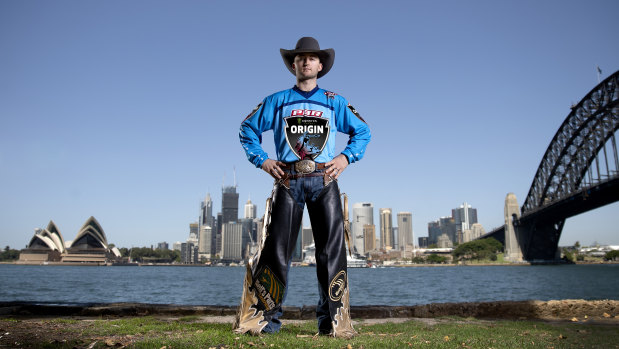 True blue: Troy Wilkinson will captain NSW in the PBR State of Origin event on Saturday.