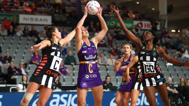 The Magpies got their first win of the season against the Firebirds. 