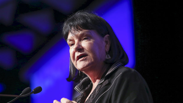 Sharan Burrow says political leaders need to give working people confidence in a 'just transition' away from coal. 
