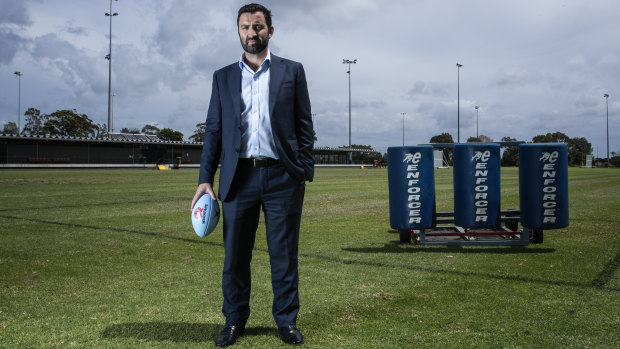 Waratahs CEO Andrew Hore joined NSW Rugby in 2016. 