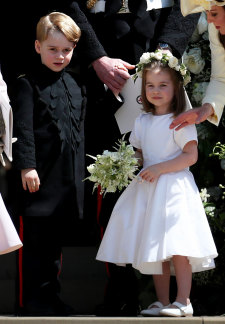 Prince George and Princess Charlotte stole the show at both royal weddings this year.
