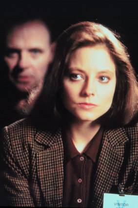 Jodie Foster as Clarice Starling in The Silence of the Lambs.