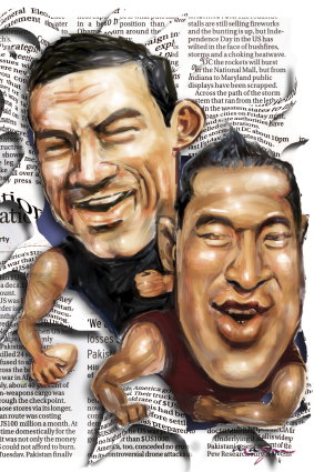 Breakout stars: Sonny Bill Williams and Israel Folau have been responsible for many newspaper column inches between them.
