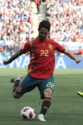 Tidy: Isco looked the part but lacked the necessary cutting edge.