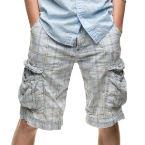 Cargo shorts: practical and fashionable.