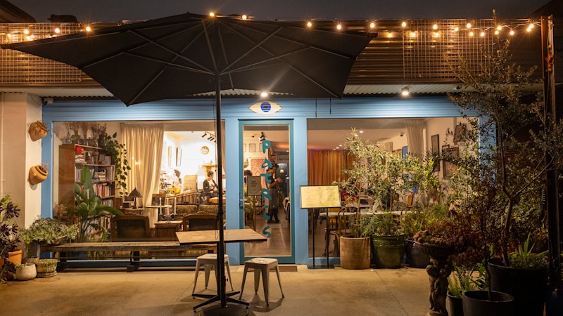Dining at this secret restaurant is like eating in a young and fun Greek aunty’s home