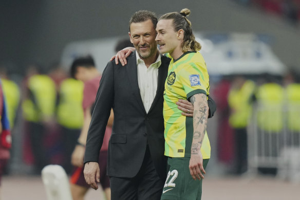 Australia’s head coach Tony Popovic has done a marvellous job in difficult circumstances.