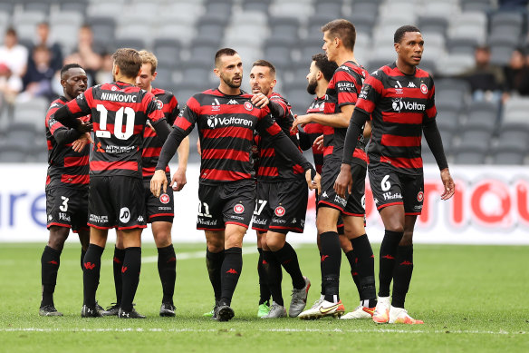 Sulejman Krpic proved the difference between Perth and the Wanderers.