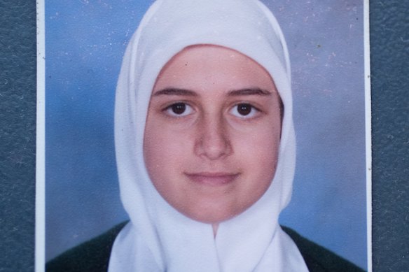 Kirsty Rosse-Emile in her school days.