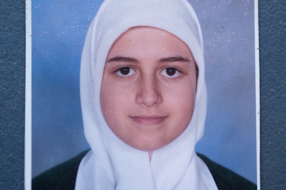 Kirsty Rosse-Emile in her school days.
