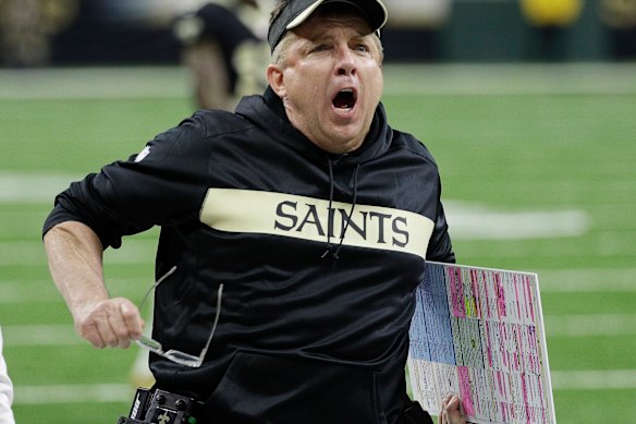 Former New Orleans Saints NFL coach Sean Payton.