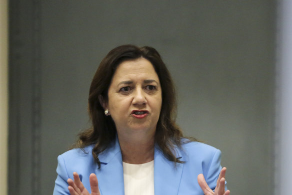 Queensland Annastacia Palaszczuk will join the Brisbane rally.