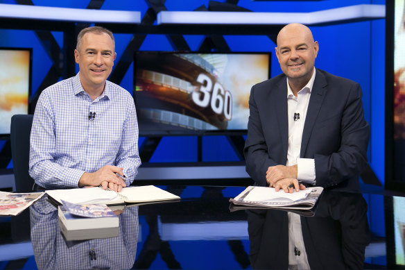 Gerard Whateley and Mark Robinson on AFL 360.