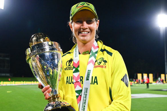 Meg Lanning and her Australian teammates have had a stranglehold on the major trophies in women’s international cricket, including the 2022 one-day World Cup.