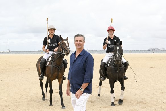 Brad Taylor, founder of Twilight Beach Polo.