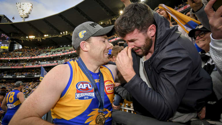 Premiership Eagle Jeremy McGovern was taken at pick 44 in the 2011 rookie draft.