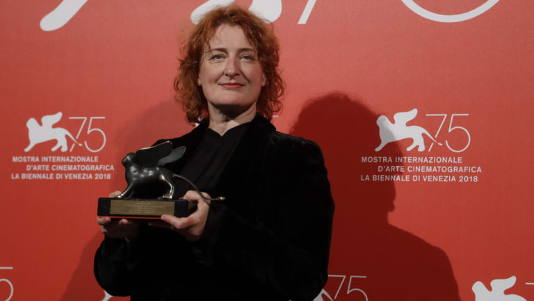 Australian filmmaker Jennifer Kent, who won the Special Jury Prize in Venice for 'The Nightingale'.