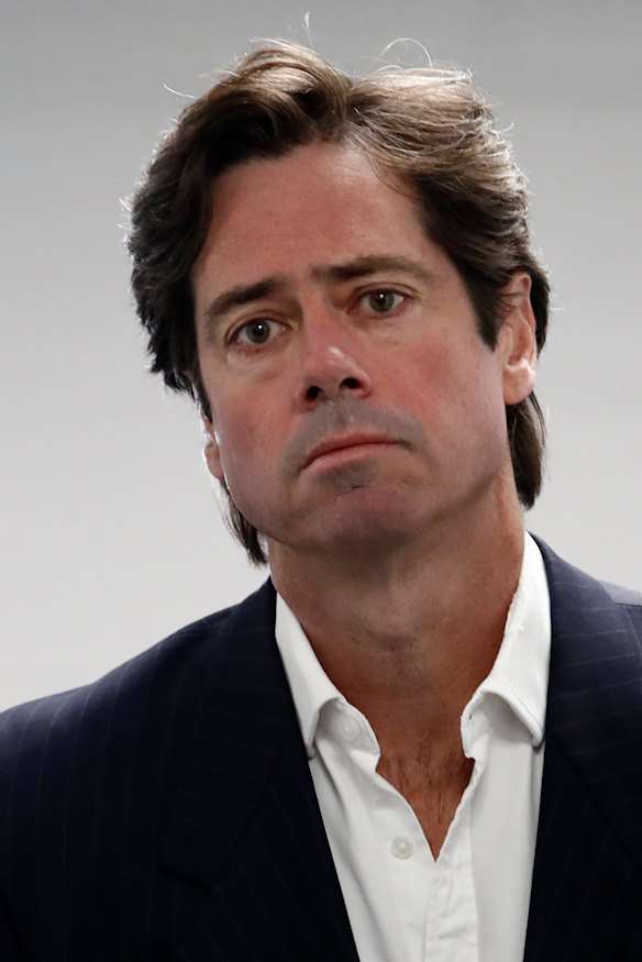 AFL chief Gil McLachlan.