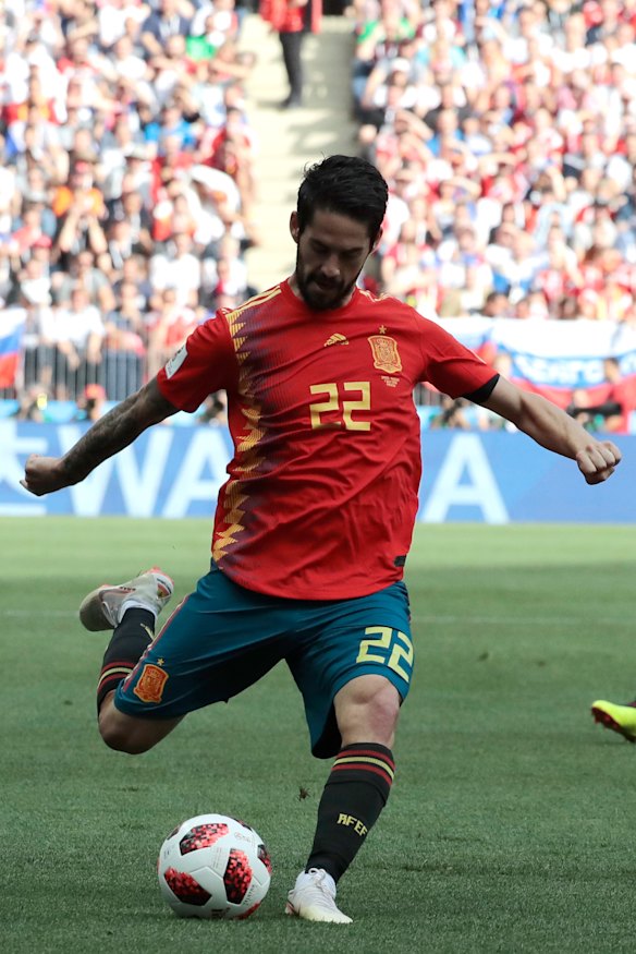 Tidy: Isco looked the part but lacked the necessary cutting edge.