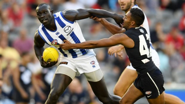 Majak Daw will be given every opportunity in defence, his coach says.