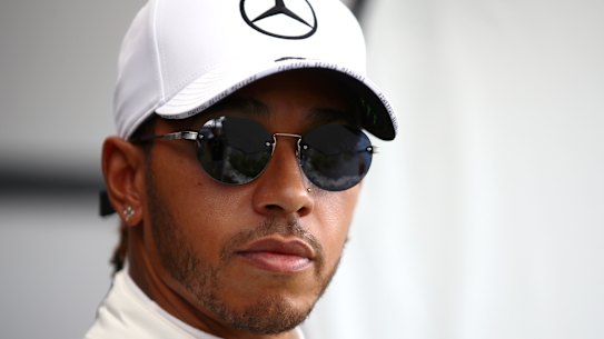 Lewis Hamilton.