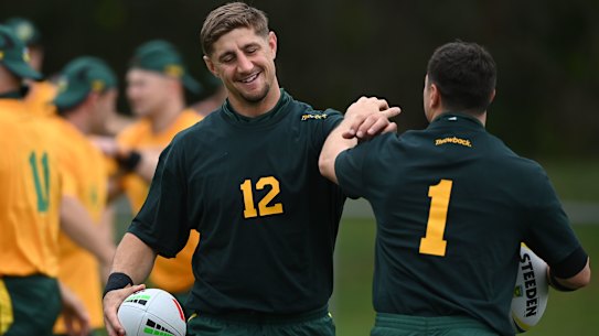 Zac Lomax will make his Kangaroos’ debut on Friday night.