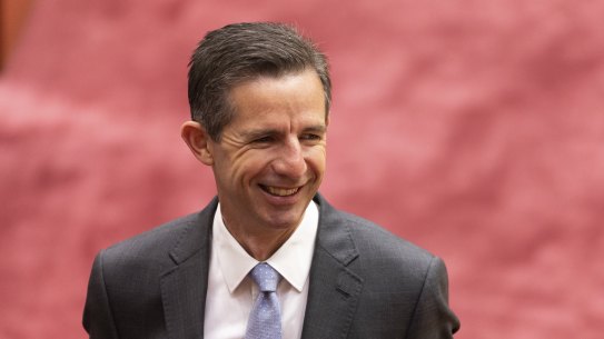 Shadow Minister for Foreign Affairs Simon Birmingham.