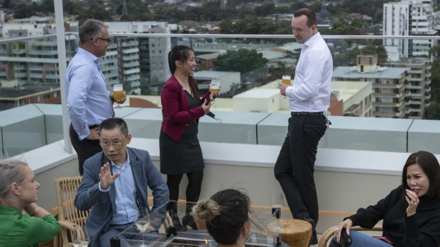 ‘No better spot’: Rooftop bars have their moment in the Sydney sun