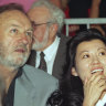 Actor Gene Hackman and his wife Betsy Arakawa in June 1993. 