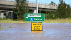 Residents from the coastal town of Ballina were evacuated as flood water rose.