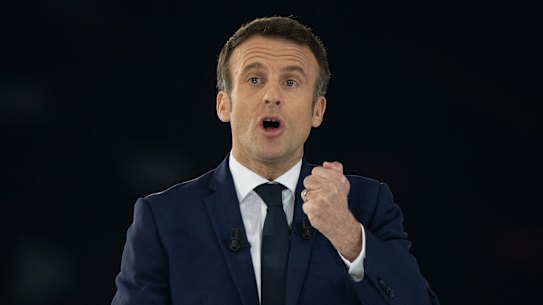 France’s President Emmanuel Macron.