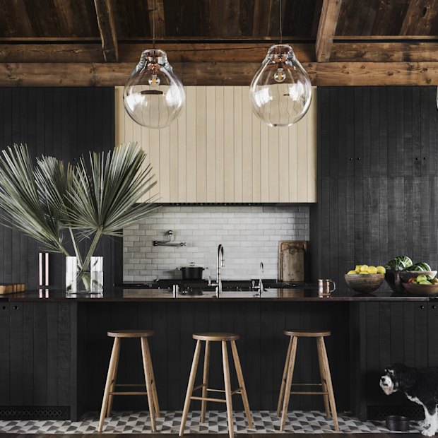 Inside Mila Kunis and Ashton Kutcher’s rustic, barn-like home