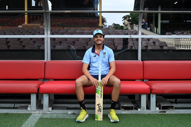 Sam Konstas at the SCG this week. 