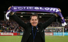 Former Perth Glory owner Tony Sage, before the club’s finances went downhill.
