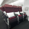 Qantas charges a fee to book the exit row, but the fee is not refundable.