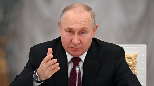 Russian President Vladimir Putin.