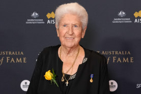 Dawn Fraser at Sport Australia Hall of Fame.
