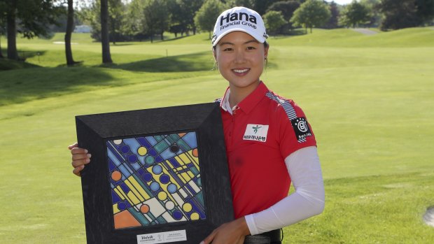 Min Woo Lee inspired by sister's impressive world golf climb