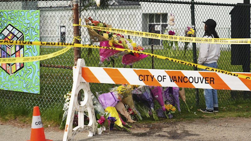 Man charged with eight counts of murder after car ploughs into crowd in Vancouver