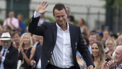 ‘Competitor’ Lleyton Hewitt enshrined into Tennis Hall of Fame