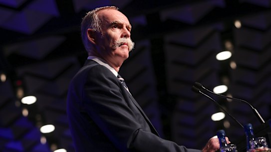 AustralianSuper chief executive Ian Silk says: "If it's not working, chances are it's the taper rates."