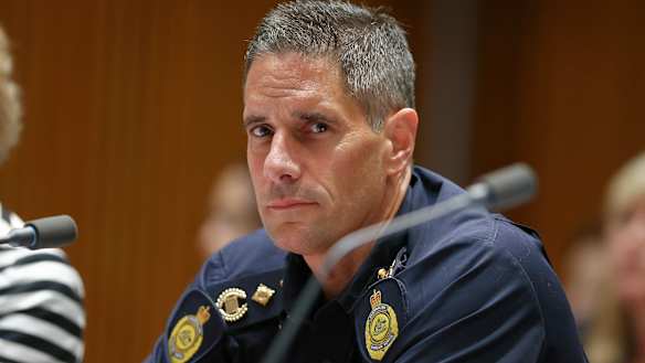 Sacked Border Force chief blasts senator's 'hypocrisy'